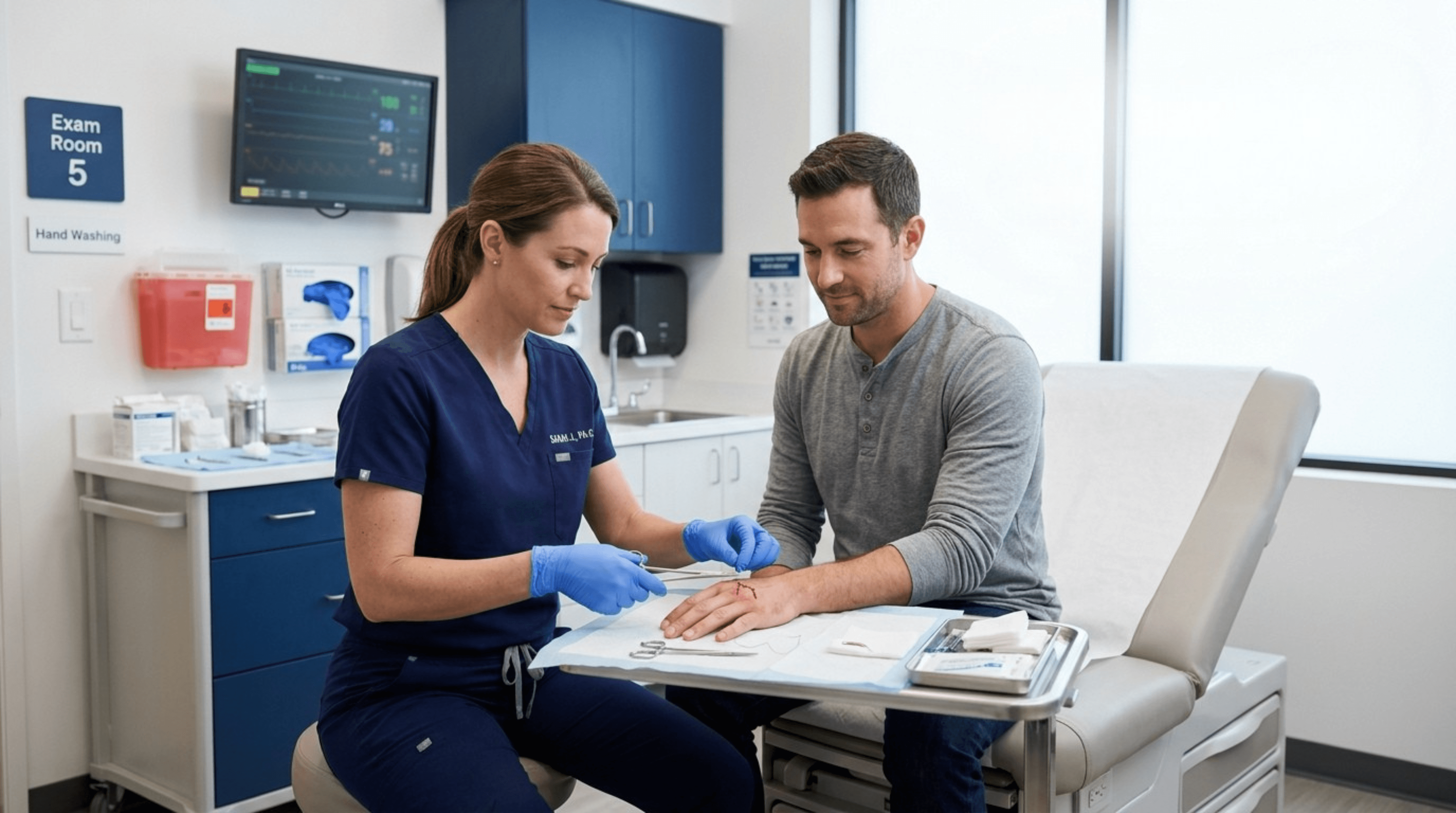 Is Stitching Done in Urgent Care? Knowing How to Treat Cuts and Minor Injuries Right Away