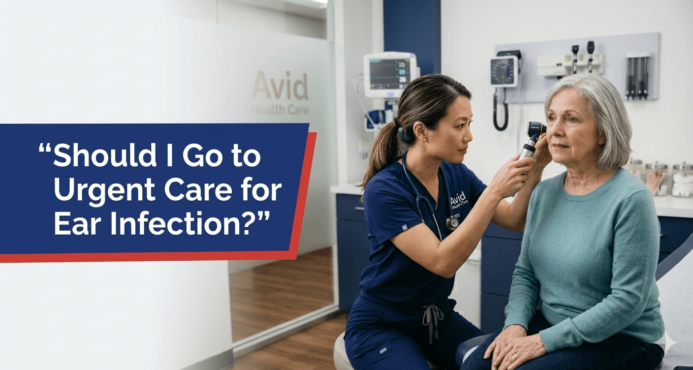 Doctor examining ear infection checkup Hazel Crest, illinois